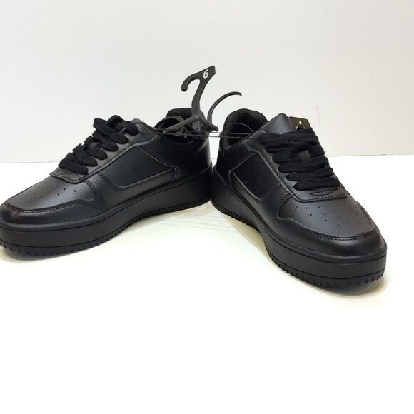 No Boundaries PU Platform Sneaker Women's Size 6 Memory Foam Casual Shoe NWT - Picture 6 of 9